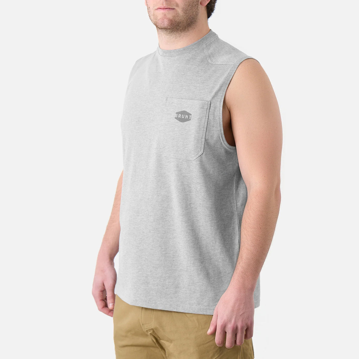 The Martin Sleeveless Pocket Tee